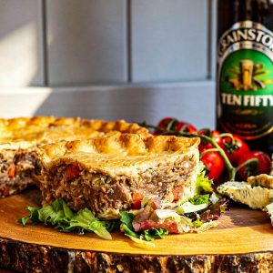 Brockleby's Moo & Blue Pie Plated