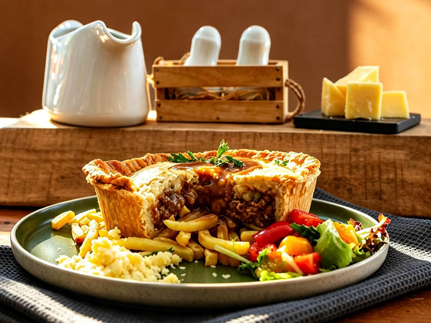 Brockleby's Kiwi Pie Plated