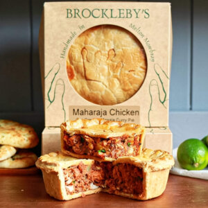 Brocklebys Maharaja Pie Packaging