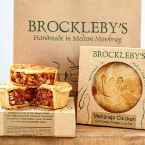 Brocklebys Maharaja Pie Packaging
