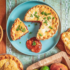 Brocklebys Maharaja Pie Serving