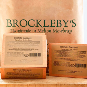 Brocklebys Beefalo Meal Packaging